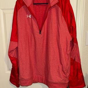 Under Armour Vibrant Red Pullover